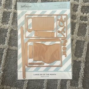 Spellbinders Die Set Giftcard Hilder